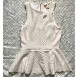 H&M Peplum top